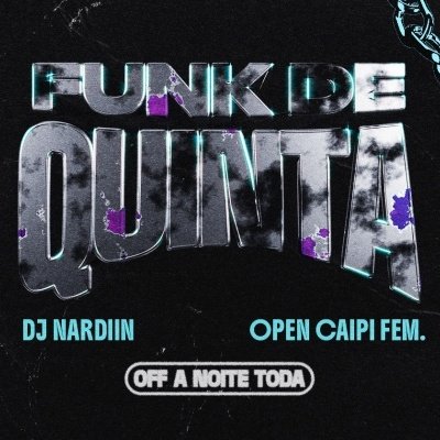 FUNK DE QUINTA - OPEN BAR FEMININO